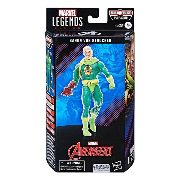 Marvel Legends Puff Adder BAF Wave - Baron von Strucker Action Figure - Toys & Games:Action Figures & Accessories:Action Figures