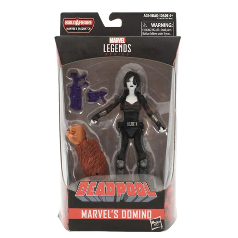 Marvel Legends Sasquatch BAF Deadpool Series - Domino Action Figure - Toys & Games:Action Figures & Accessories:Action Figures