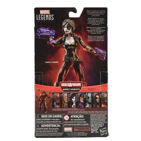 Marvel Legends Sasquatch BAF Deadpool Series - Domino Action Figure - Toys & Games:Action Figures & Accessories:Action Figures