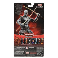 Marvel Legends Sasquatch BAF Series - X-Force Deadpool (Grey Suit) Action Figure - Toys & Games:Action Figures & Accessories:Action Figures