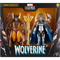 Marvel Legends Series 50 Years - Wolverine & Lilandra Neramani Action Figure Set - Toys & Games:Action Figures & Accessories:Action Figures