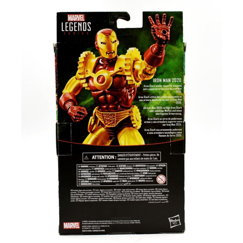 Marvel Legends Series - Arno Stark as Iron Man 2020 Action Figure - Toys & Games:Action Figures & Accessories:Action Figures