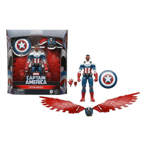 Marvel Legends Series Captain America Sam Wilson (Symbol of Truth) Action Figure - Toys & Games:Action Figures & Accessories:Action Figures