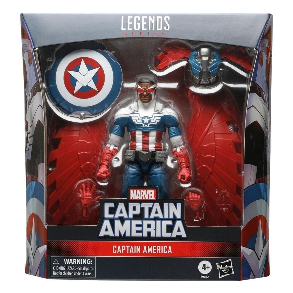 Marvel Legends Series Captain America Sam Wilson (Symbol of Truth) Action Figure - Toys & Games:Action Figures & Accessories:Action Figures
