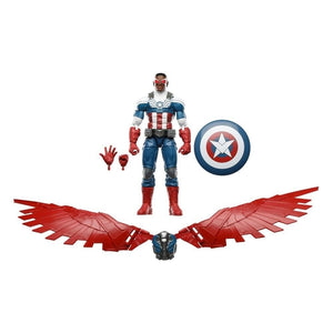 Marvel Legends Series Captain America Sam Wilson (Symbol of Truth) Action Figure - Toys & Games:Action Figures & Accessories:Action Figures