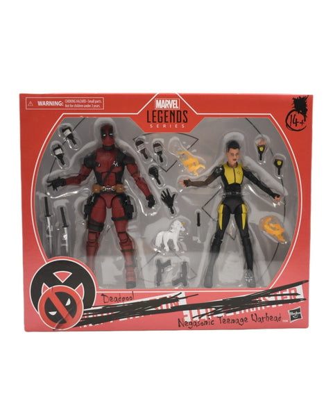 Marvel Legends Series Deadpool & Negasonic Teenage Warhead Action Figure 2-Pack - Toys & Games:Action Figures & Accessories:Action Figures