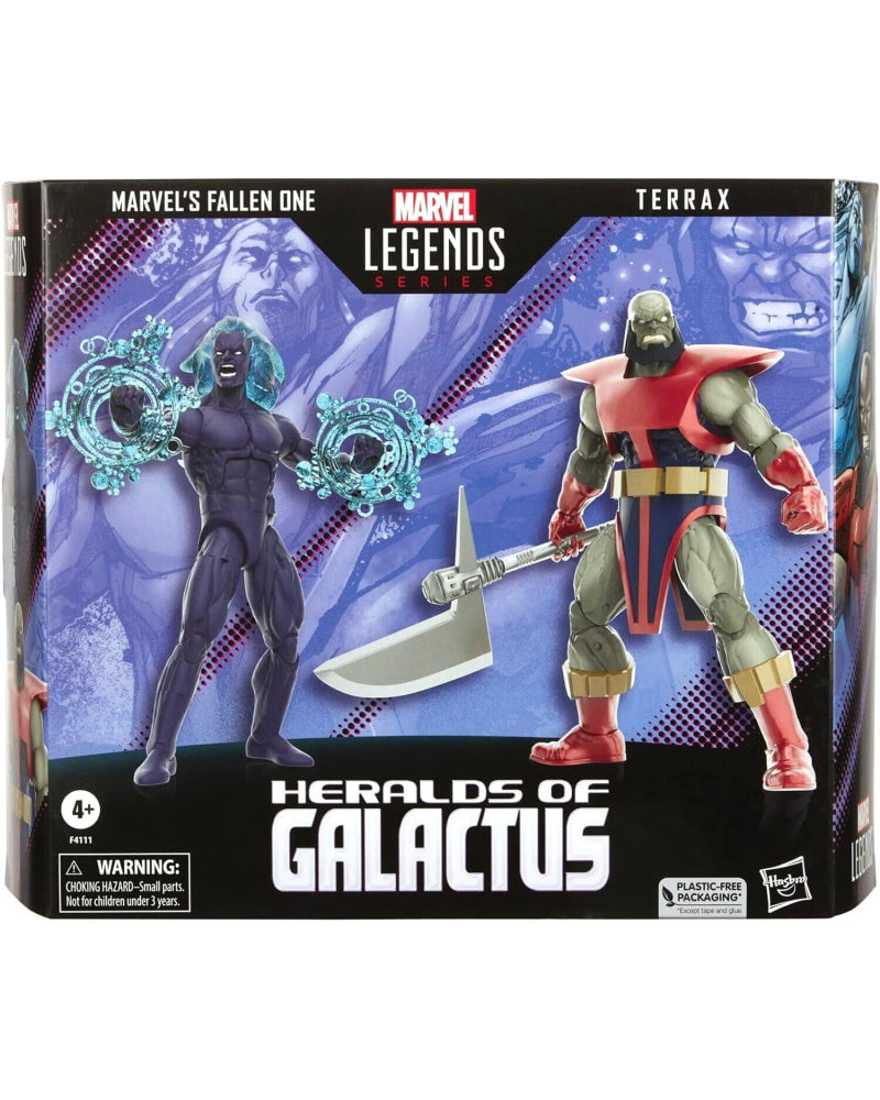 Marvel Legends Series - Heralds of Galactus Fallen One v Terrax Figure 2 - Pack Toys & Games:Action Figures Accessories:Action