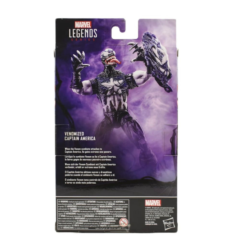 Marvel Legends Spider-Man Maximum Venom Venomized Captain America Action Figure - Toys & Games:Action Figures & Accessories:Action Figures