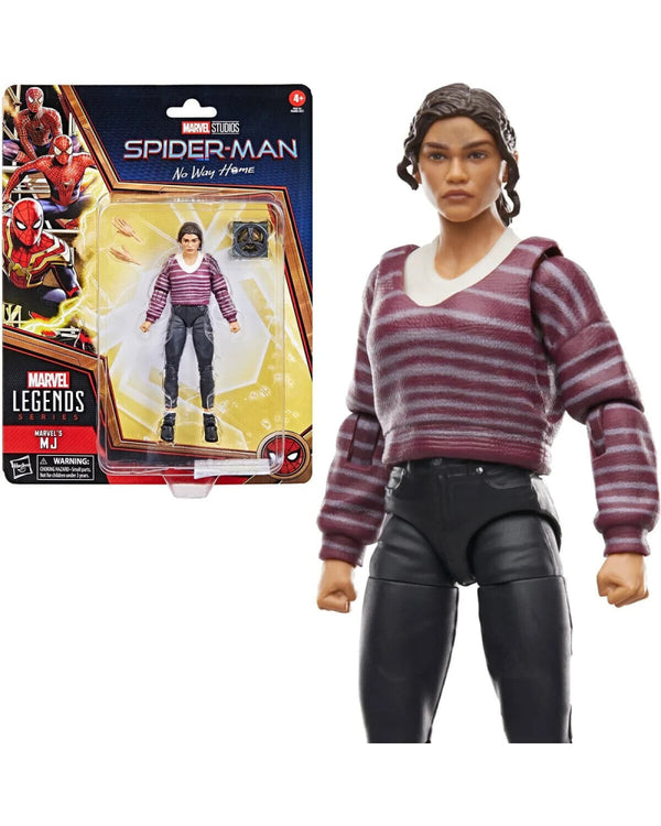 Marvel Legends Spider-Man: No Way Home - MJ Action Figure - Toys & Games:Action Figures & Accessories:Action Figures