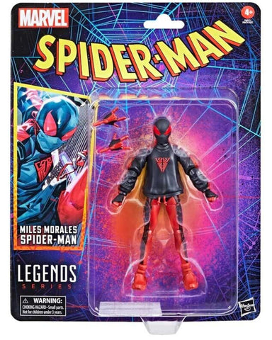 Marvel Legends Spider-Man Retro Wave 3 - Miles Morales Action Figure - Toys & Games:Action Figures & Accessories:Action Figures