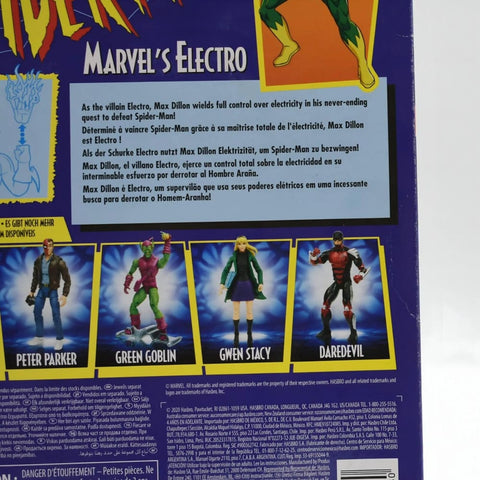 Marvel Legends Spider-Man Retro Wave - Electro Action Figure - Toys & Games:Action Figures & Accessories:Action Figures