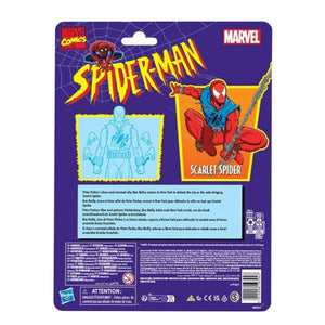 Marvel Legends Spider-Man Retro Wave - Scarlet Spider Action Figure - Toys & Games:Action Figures & Accessories:Action Figures