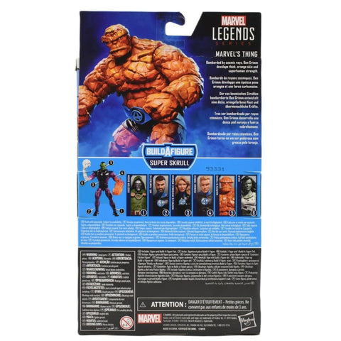 Marvel Legends Super Skrull BAF Fantastic Four Series - Thing Action Figure - Toys & Games:Action Figures & Accessories:Action Figures