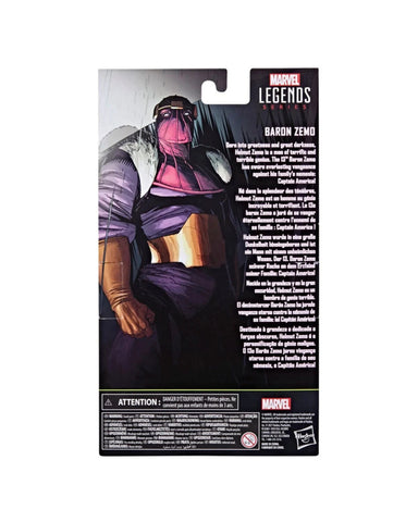 Marvel Legends Super Villains - Baron Zemo (Classic Comics) Action Figure - Toys & Games:Action Figures & Accessories:Action Figures