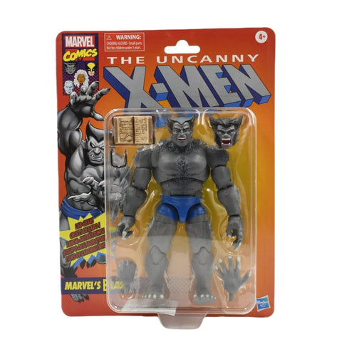 Marvel Legends The Uncanny X-Men Retro Wave - Beast Action Figure - Toys & Games:Action Figures & Accessories:Action Figures