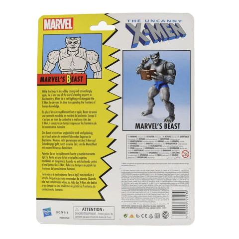 Marvel Legends The Uncanny X-Men Retro Wave - Beast Action Figure - Toys & Games:Action Figures & Accessories:Action Figures