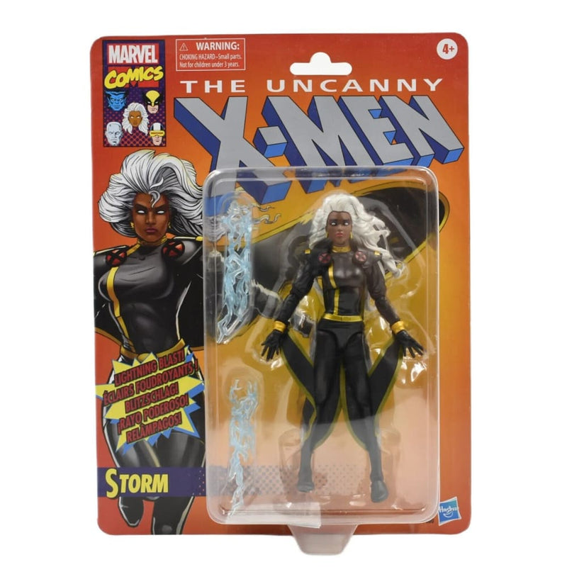 Marvel Legends The Uncanny X-Men Retro Wave - Storm (Black Outfit) Action Figure - Toys & Games:Action Figures & Accessories:Action Figures