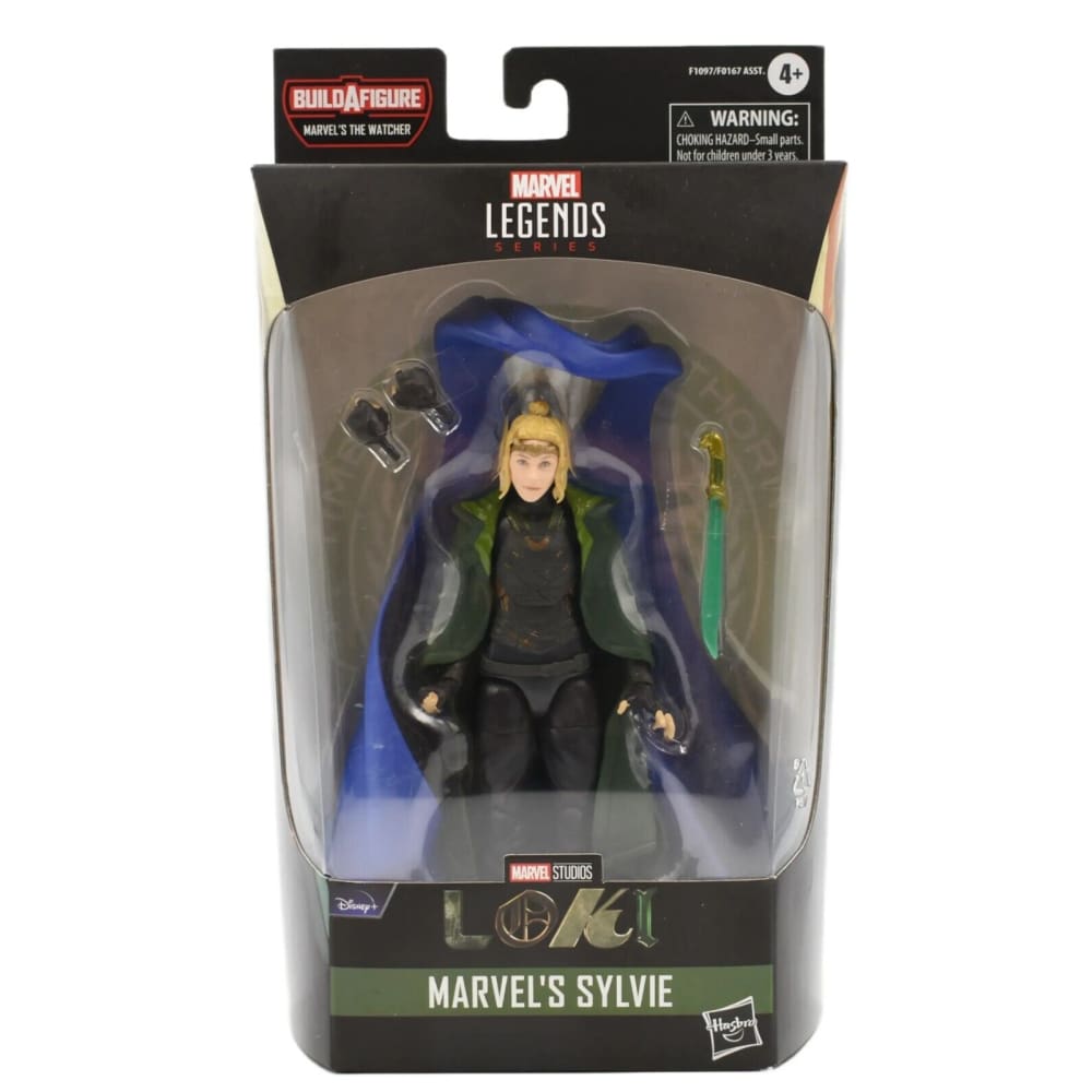 Marvel Legends The Watcher BAF Loki Series - Sylvie Action Figure - Toys & Games:Action Figures & Accessories:Action Figures