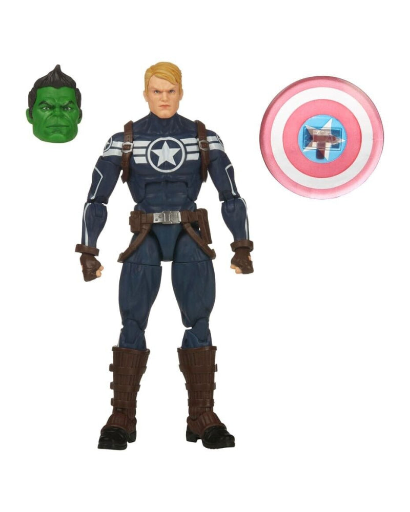 Marvel Legends Totally Awesome Hulk BAF - Commander Rogers Action Figure - Toys & Games:Action Figures & Accessories:Action Figures