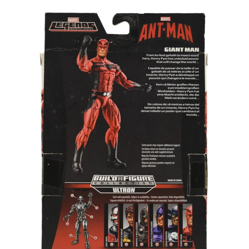 Marvel Legends Ultron BAF Infinite Ant-Man Series - Giant-Man Action Figure - Toys & Games:Action Figures & Accessories:Action Figures