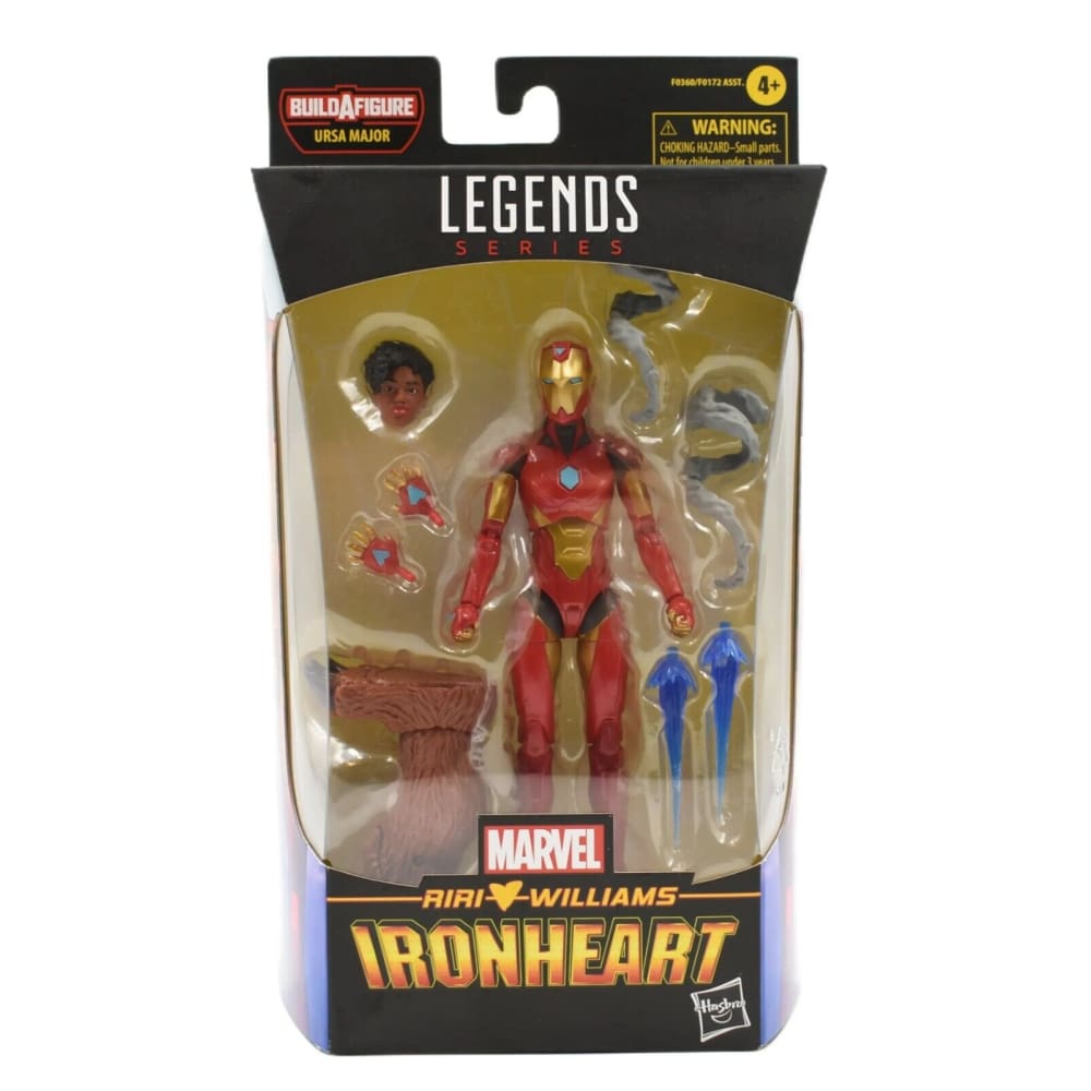 Marvel Legends Ursa Major BAF Wave - Riri Williams Ironheart Action Figure - Toys & Games:Action Figures & Accessories:Action Figures