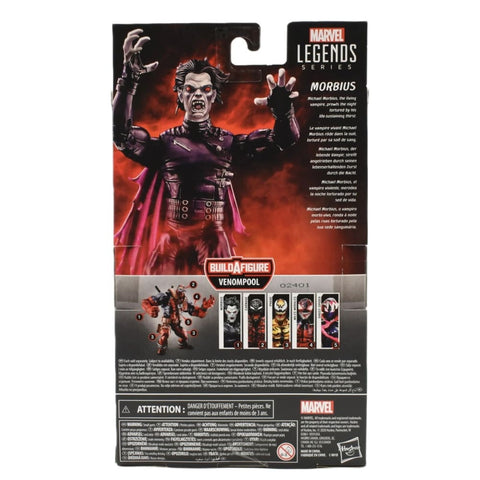 Marvel Legends Venompool BAF Series - Morbius (The Living Vampire) Action Figure - Toys & Games:Action Figures & Accessories:Action Figures