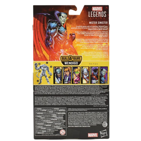 Marvel Legends Wendigo BAF X-Men Series - Mister Sinister Action Figure - Toys & Games:Action Figures & Accessories:Action Figures