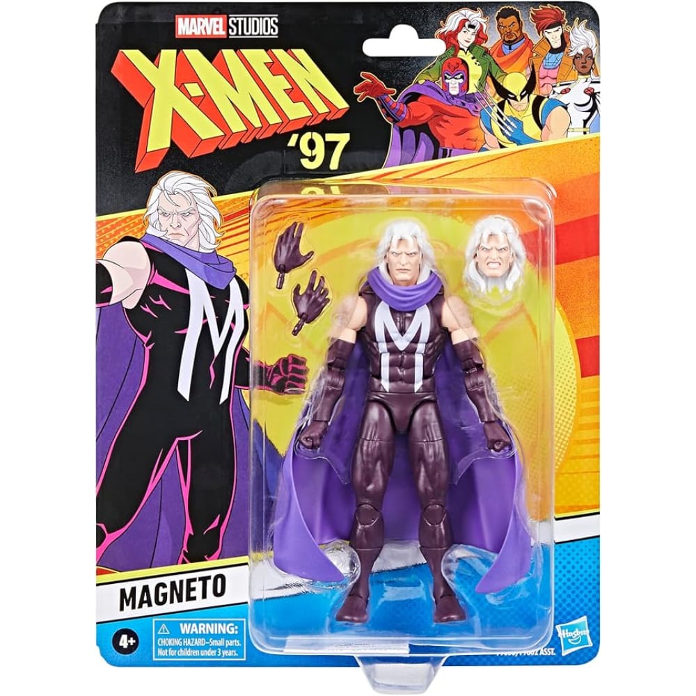 Marvel Legends X-Men ’97 Retro Wave - Magneto Action Figure - Toys & Games:Action Figures & Accessories:Action Figures