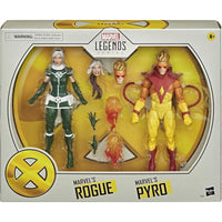 Marvel Legends X-Men Series - Rogue & Pyro Action Figure Set - Toys & Games:Action Figures & Accessories:Action Figures