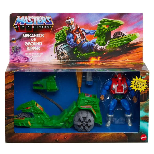 Mattel - Masters of the Universe MOTU Origins - Mekaneck & Ground Ripper 2-Pack - Toys & Games:Action Figures & Accessories:Action Figures