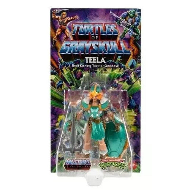 Masters of the Universe Origins Turtles of Grayskull - Teela Action Figure - Toys & Games:Action Figures & Accessories:Action Figures