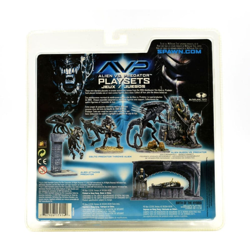 McFarlane Toys Alien vs Predator AVP - Predator with Base Action Figure Playset - Toys & Games:Action Figures & Accessories:Action Figures