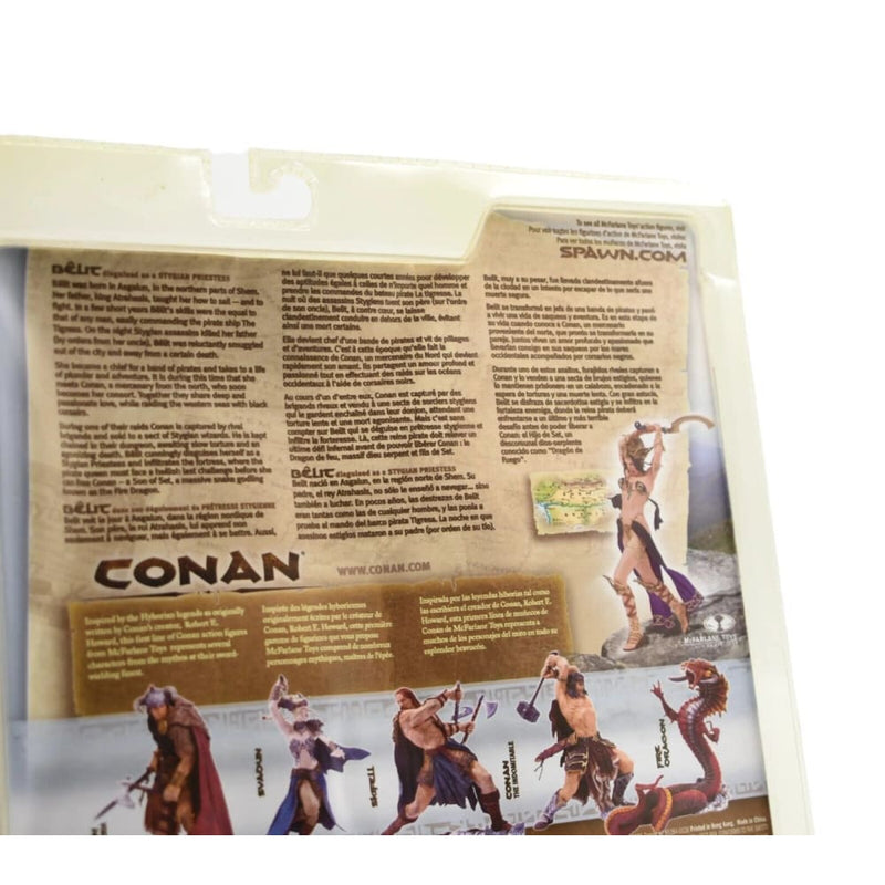 McFarlane Toys - Conan Series One - Belit (Disguised as Priestess) Action Figure - Toys & Games:Action Figures & Accessories:Action Figures