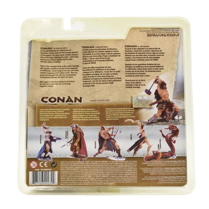 McFarlane Toys - Conan Series One - Conan The Indomitable Action Figure - Toys & Games:Action Figures & Accessories:Action Figures