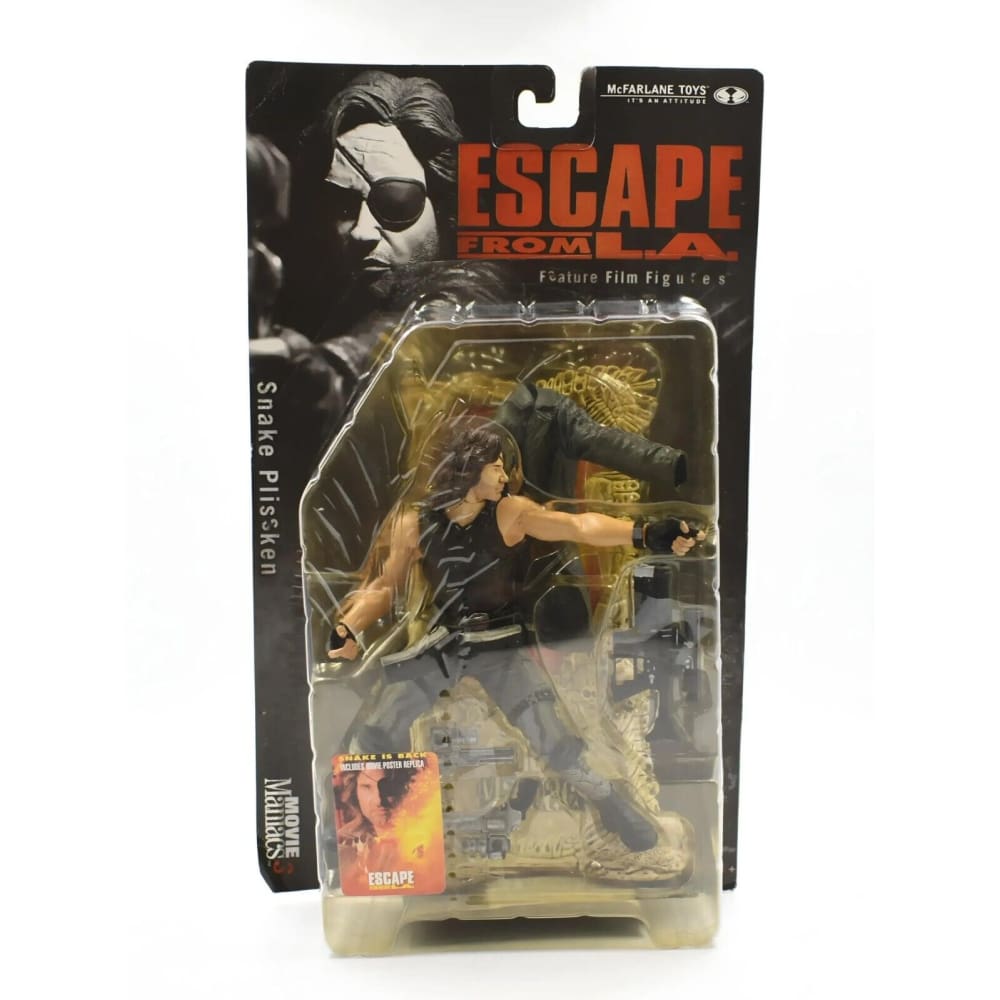 McFarlane Toys Movie Maniacs Series 3 - Escape from L.A. Snake Plisken Figure - Toys & Games:Action Figures & Accessories:Action Figures