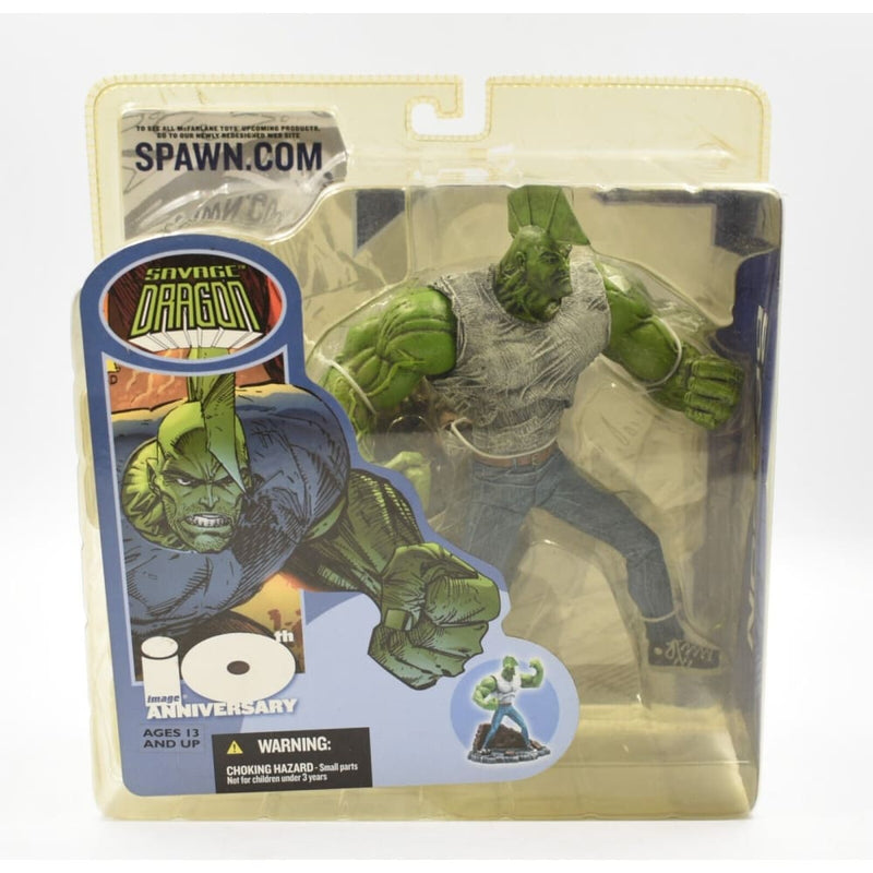 McFarlane Toys - Spawn Image 10th Anniversary - Savage Dragon Action Figure - Toys & Games:Action Figures & Accessories:Action Figures