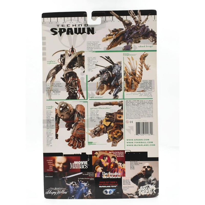 McFarlane Toys - Techno Spawn Series 15 - Cyber Spawn Action Figure - Toys & Games:Action Figures & Accessories:Action Figures