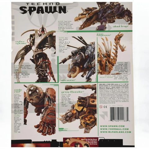 McFarlane Toys - Techno Spawn Series 15 - Iron Express Action Figure - Toys & Games:Action Figures & Accessories:Action Figures