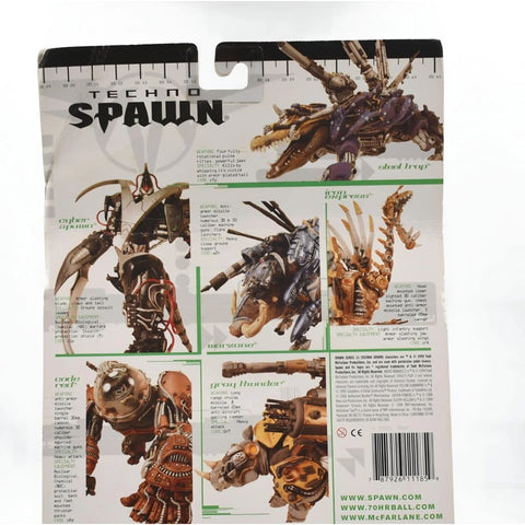 McFarlane Toys - Techno Spawn Series 15 - Steel Trap Action Figure - Toys & Games:Action Figures & Accessories:Action Figures