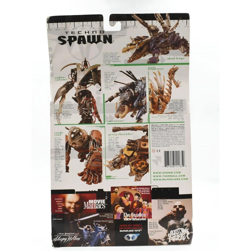 McFarlane Toys - Techno Spawn Series 15 - Steel Trap Action Figure - Toys & Games:Action Figures & Accessories:Action Figures