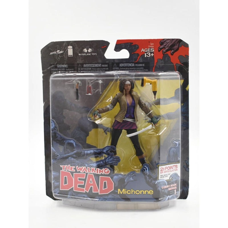 McFarlane Toys The Walking Dead Comic Book Series 1 - Michonne Action Figure - Toys & Games:Action Figures & Accessories:Action Figures