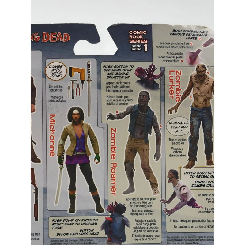 McFarlane Toys The Walking Dead Comic Book Series 1 - Michonne Action Figure - Toys & Games:Action Figures & Accessories:Action Figures