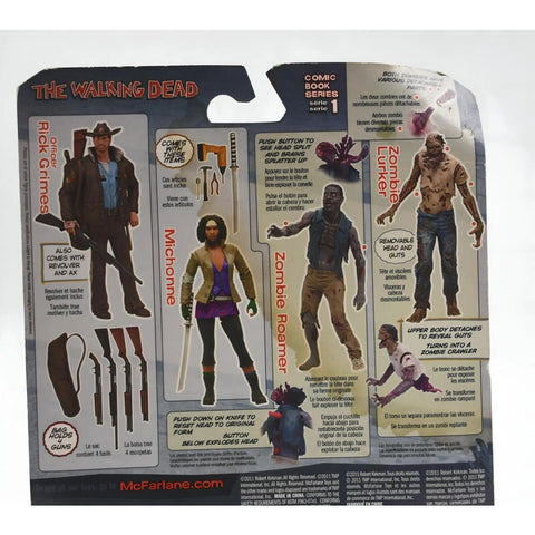 McFarlane Toys - The Walking Dead Comic Book Series 1 - Officer Rick Grimes - Toys & Games:Action Figures & Accessories:Action Figures