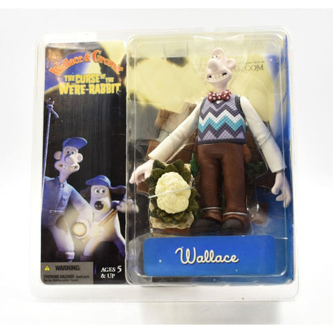 McFarlane Toys Wallace & Gromit Curse of The Were-Rabbit - Wallace Action Figure - Toys & Games:Action Figures & Accessories:Action Figures