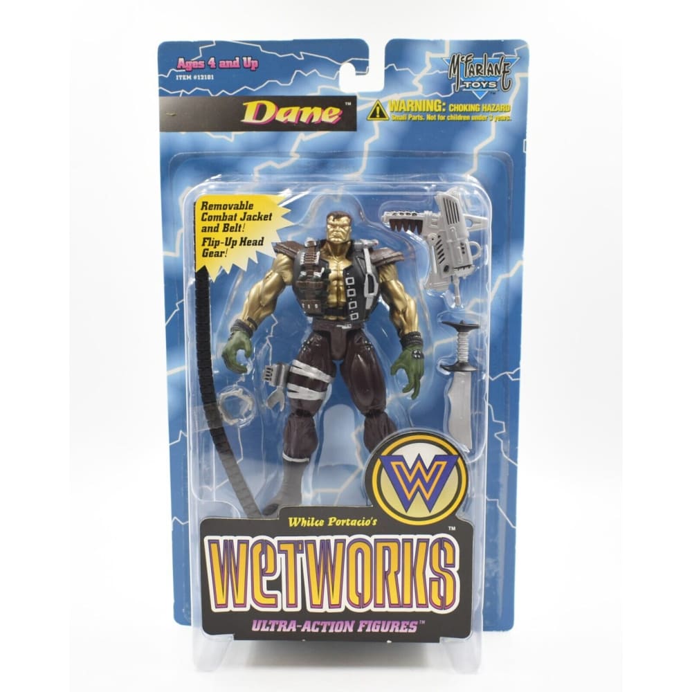 McFarlane Toys - Whilce Portacio’s Wetworks Series 1 - Dane Ultra Action Figure - Toys & Games:Action Figures & Accessories:Action Figures