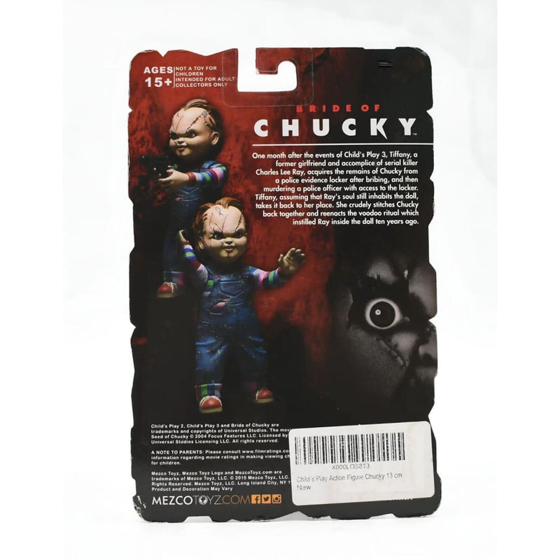 Mezco Toys - Bride of Chucky - Chucky 5’’ Scale Action Figure - Toys & Games:Action Figures & Accessories:Action Figures