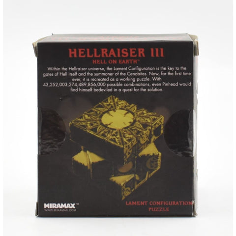 Mezco Toys - Hellraiser III Hell on Earth - Lament Configuration Puzzle - Films & TV:Film Memorabilia:Props:Reproduction