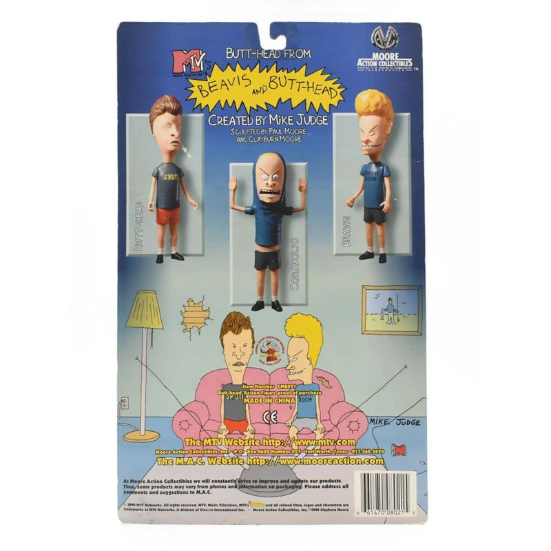 Moore Collectibles - Beavis and Butt-Head - Butt-Head Action Figure - Toys & Games:Action Figures & Accessories:Action Figures