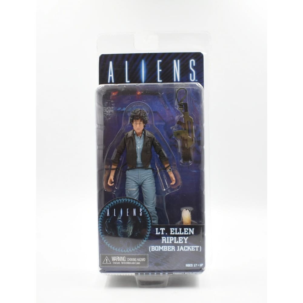 NECA Aliens Series 12 - Lt. Ellen Ripley (Bomber Jacket) 7’’ Scale Action Figure - Toys & Games:Action Figures & Accessories:Action Figures