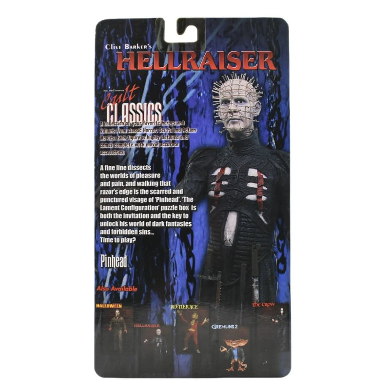 NECA - Clive Barker’s Hellraiser Cult Classics - Pinhead Action Figure - Toys & Games:Action Figures & Accessories:Action Figures